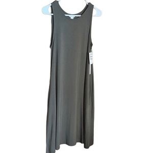 NORDSTROM TANK DRESS XS GREEN SWING SOFT SORREL EFFORTLESS BEACH VACATION POOL